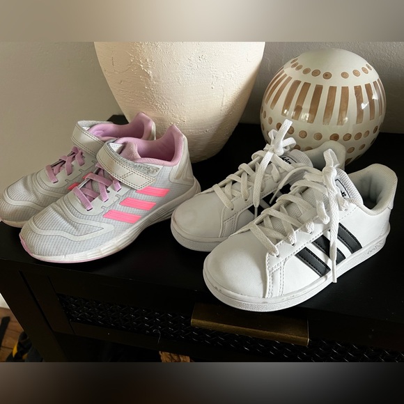adidas Shoes Little Girl Tennis Shoes Size 1 Poshmark
